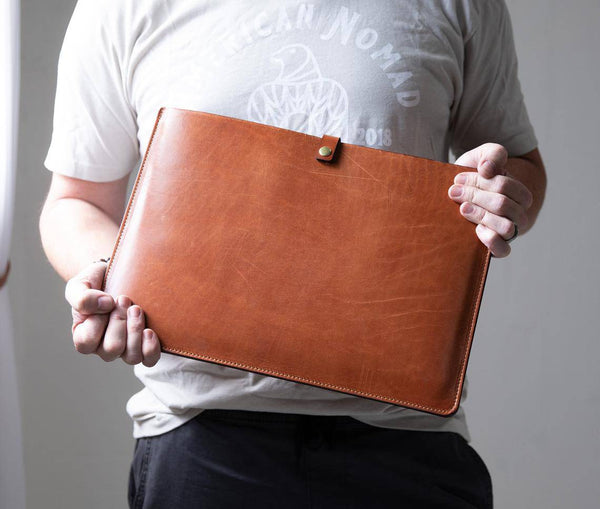 Leather Laptop Sleeve image