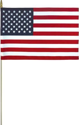 12" x 18" US Cemetery Flag