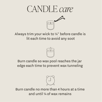 Coastal Lemon Soy Candle - Clear Jar - 9 oz