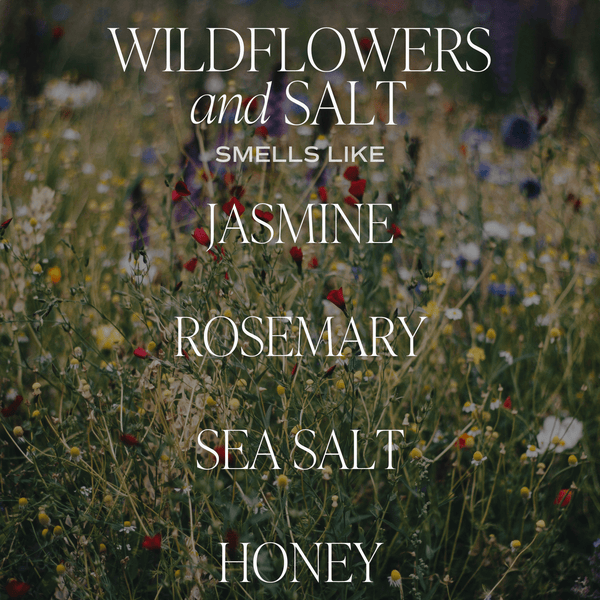 Wildflowers and Salt Clear Reed Diffuser