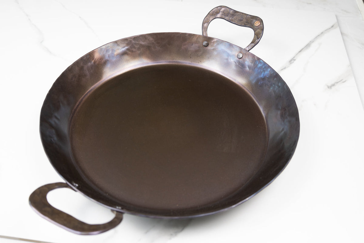 Paella & Roasting Pan Available in 10.5", 12.5", 15", 17" - Carbon Steel