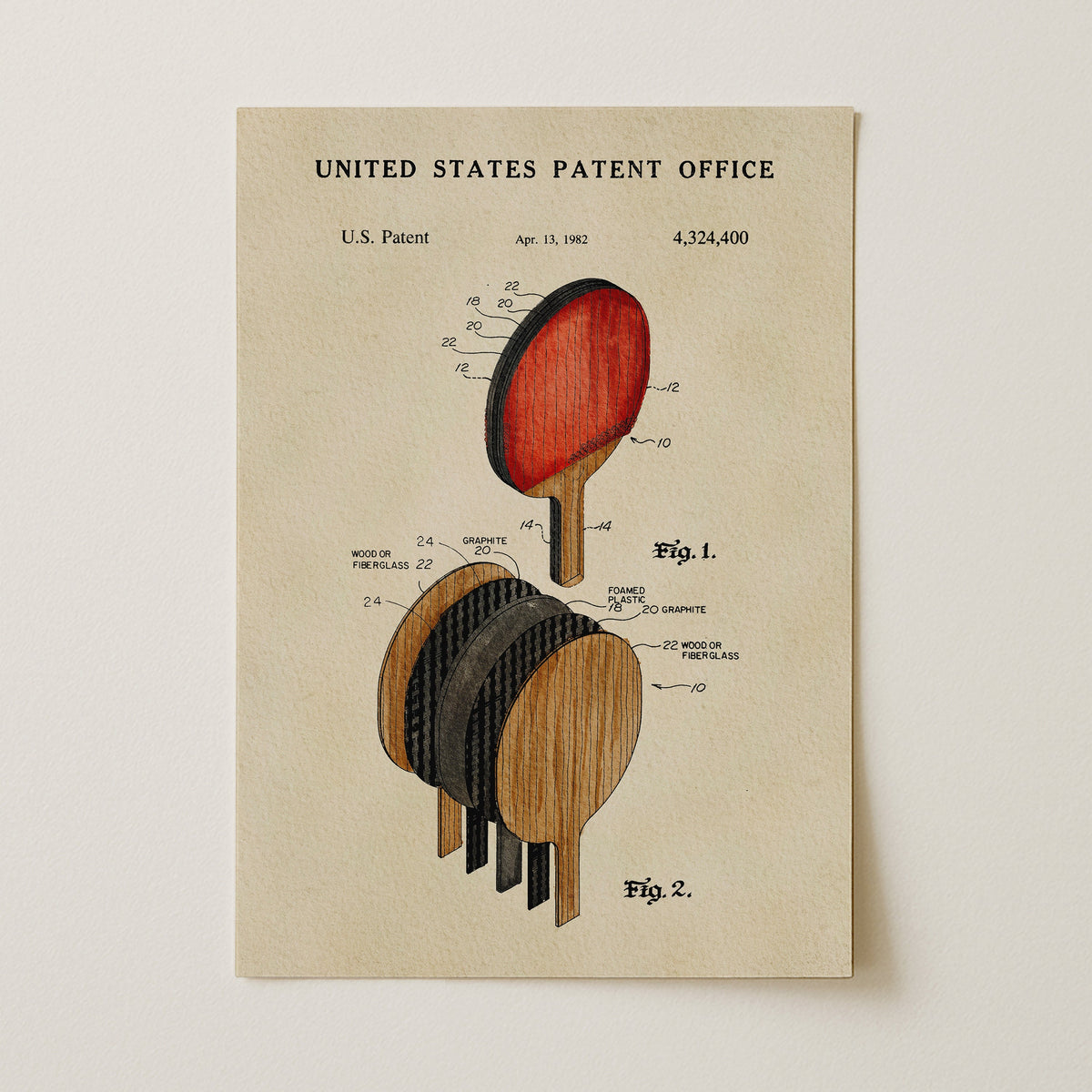 Ping Pong Paddle
