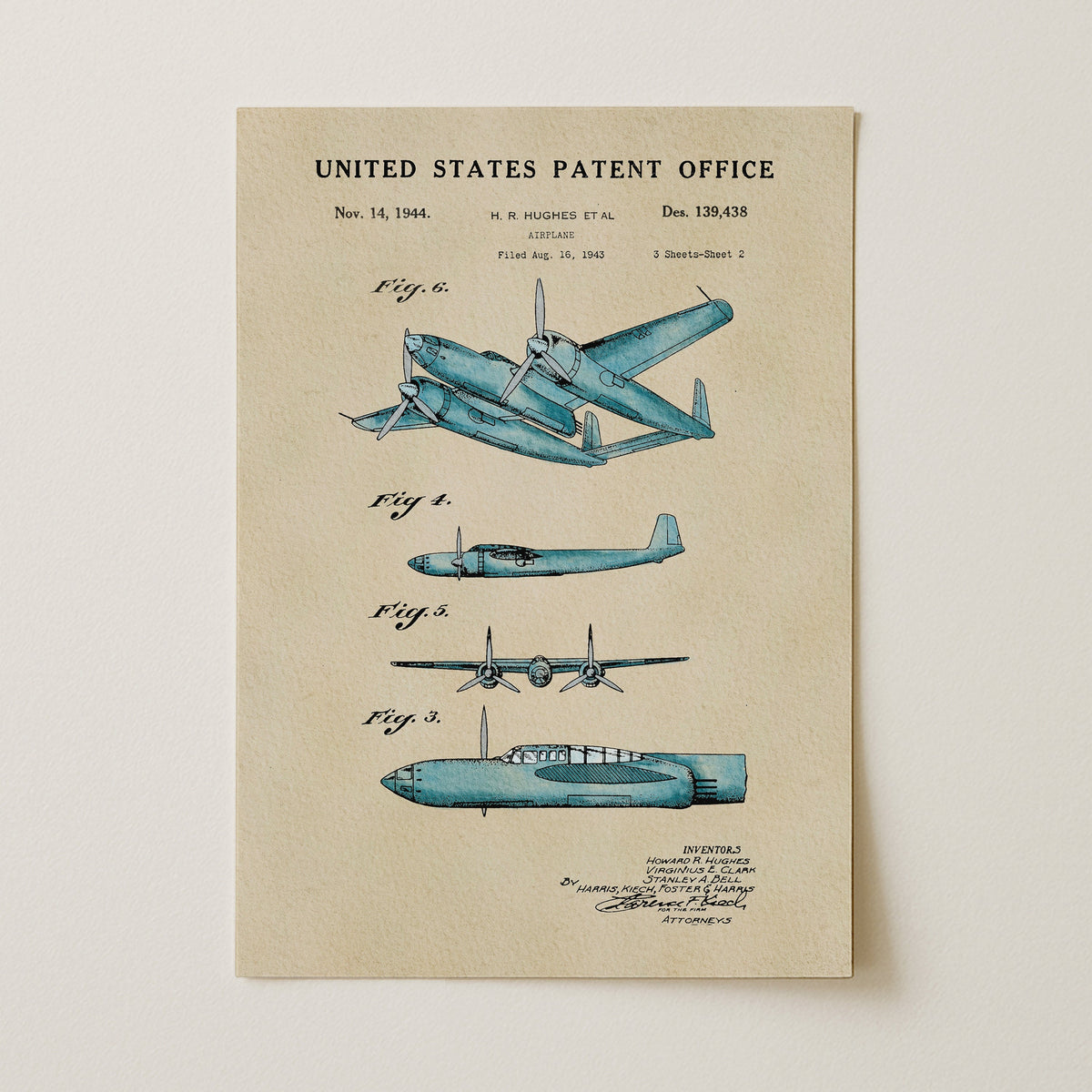 Blue Airplane