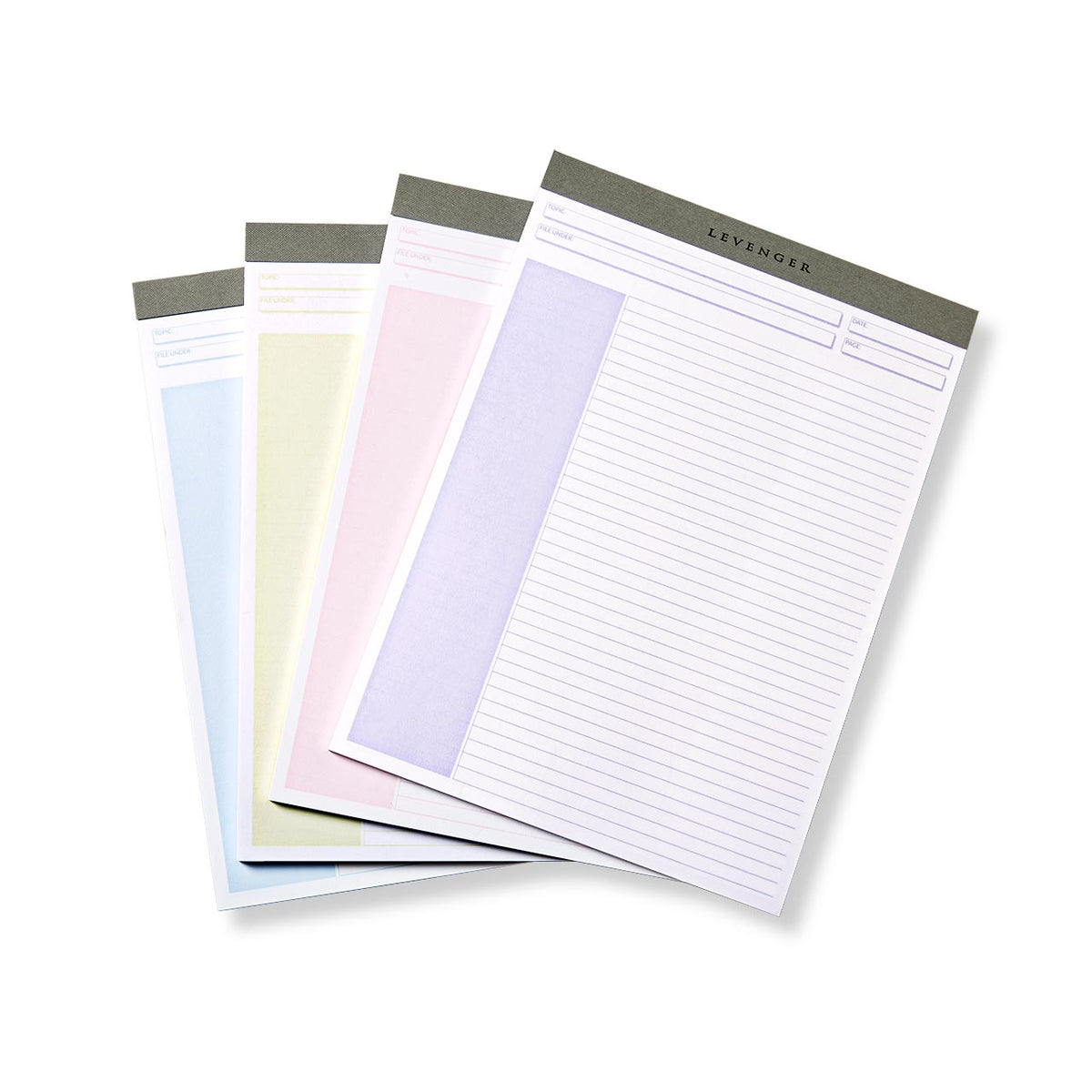 Freeleaf Soft Color Annotation Ruled Pads (set of 4)