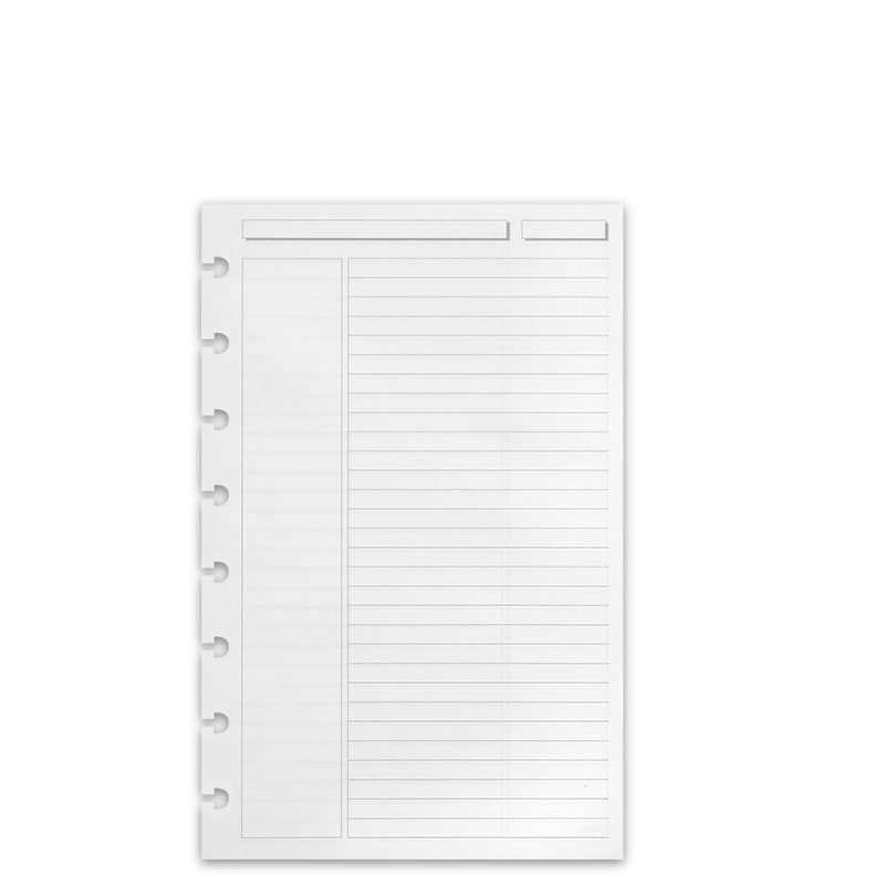 Circa Annotation 1/4" Ruled Discbound Refill (300 sheets)