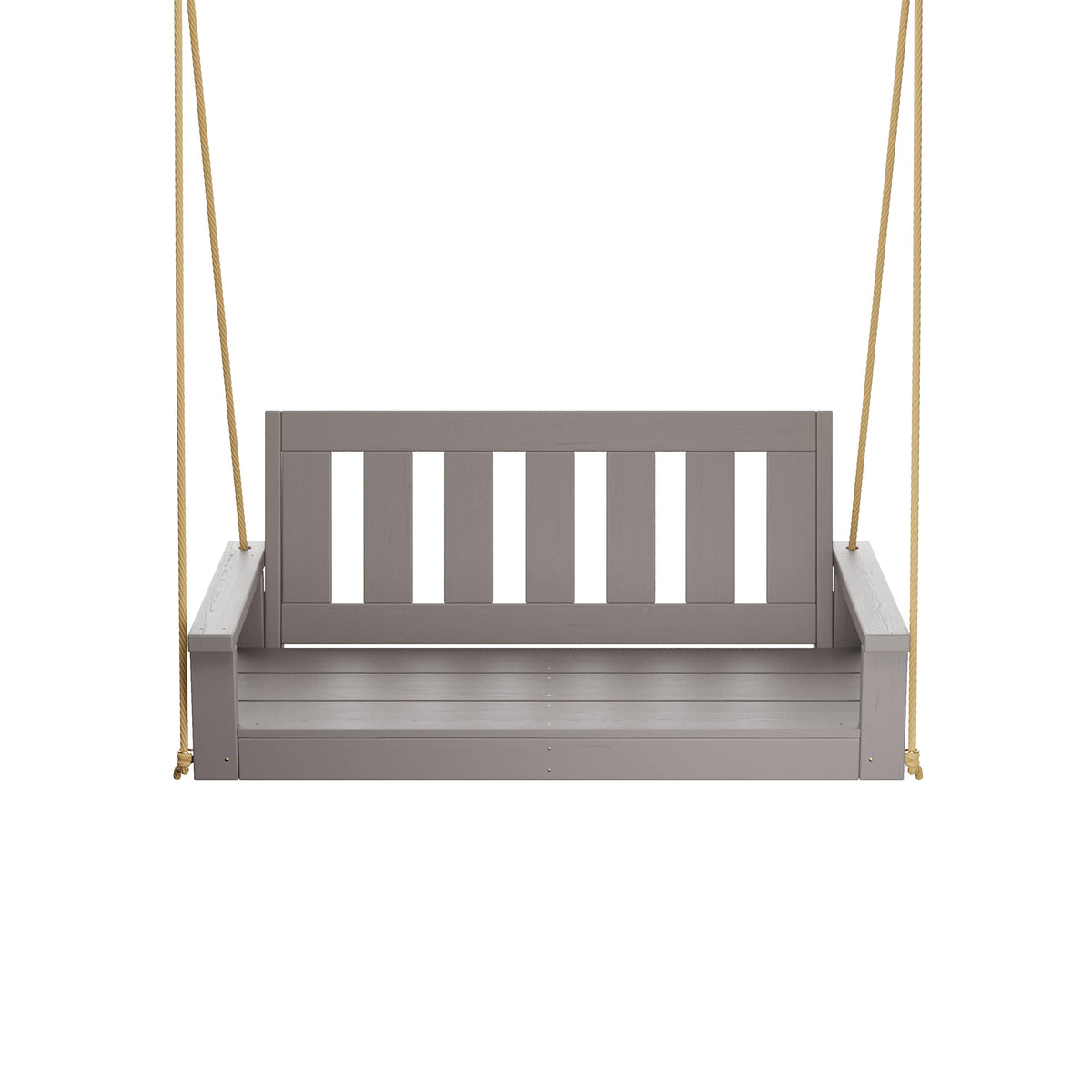 Porchgate Amish Heavy Duty 700 Lb 4-Foot Ardmore Porch Swing - Dovetail Grey