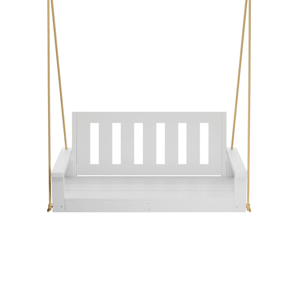 Porchgate Amish Heavy Duty 700 Lb 5-Foot Ardmore Porch Swing - Pure White
