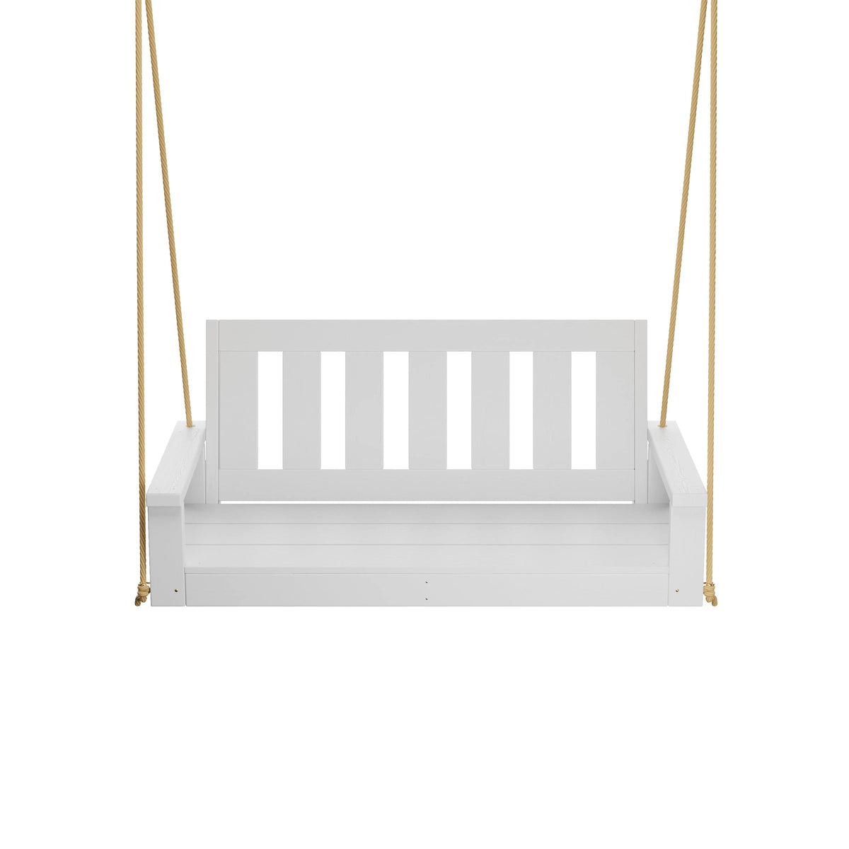Porchgate Amish Heavy Duty 700 Lb 4-Foot Ardmore Porch Swing - Pure White