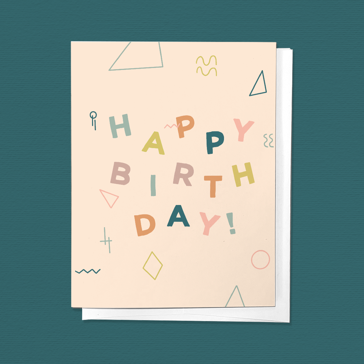 Birthday Bash; Celebratory Birthday Greeting Card