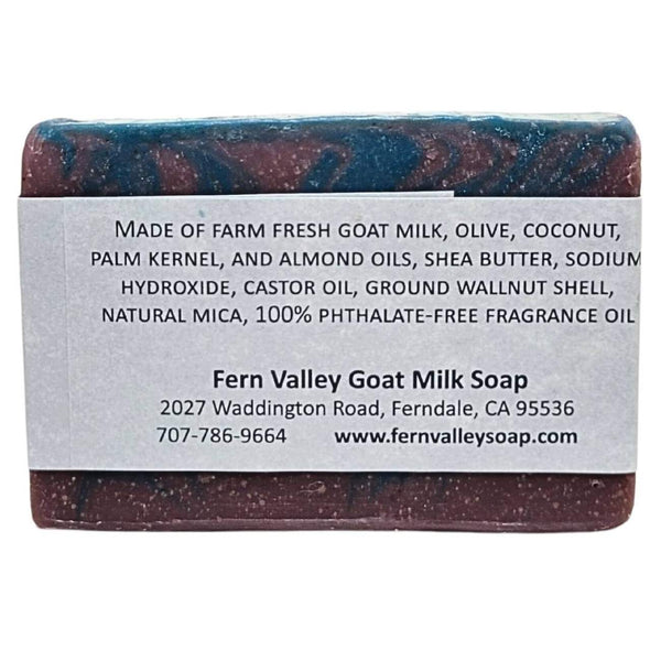 Natural Goat Milk Soap | Exfoliating Scrub | Blueberry Cobbler