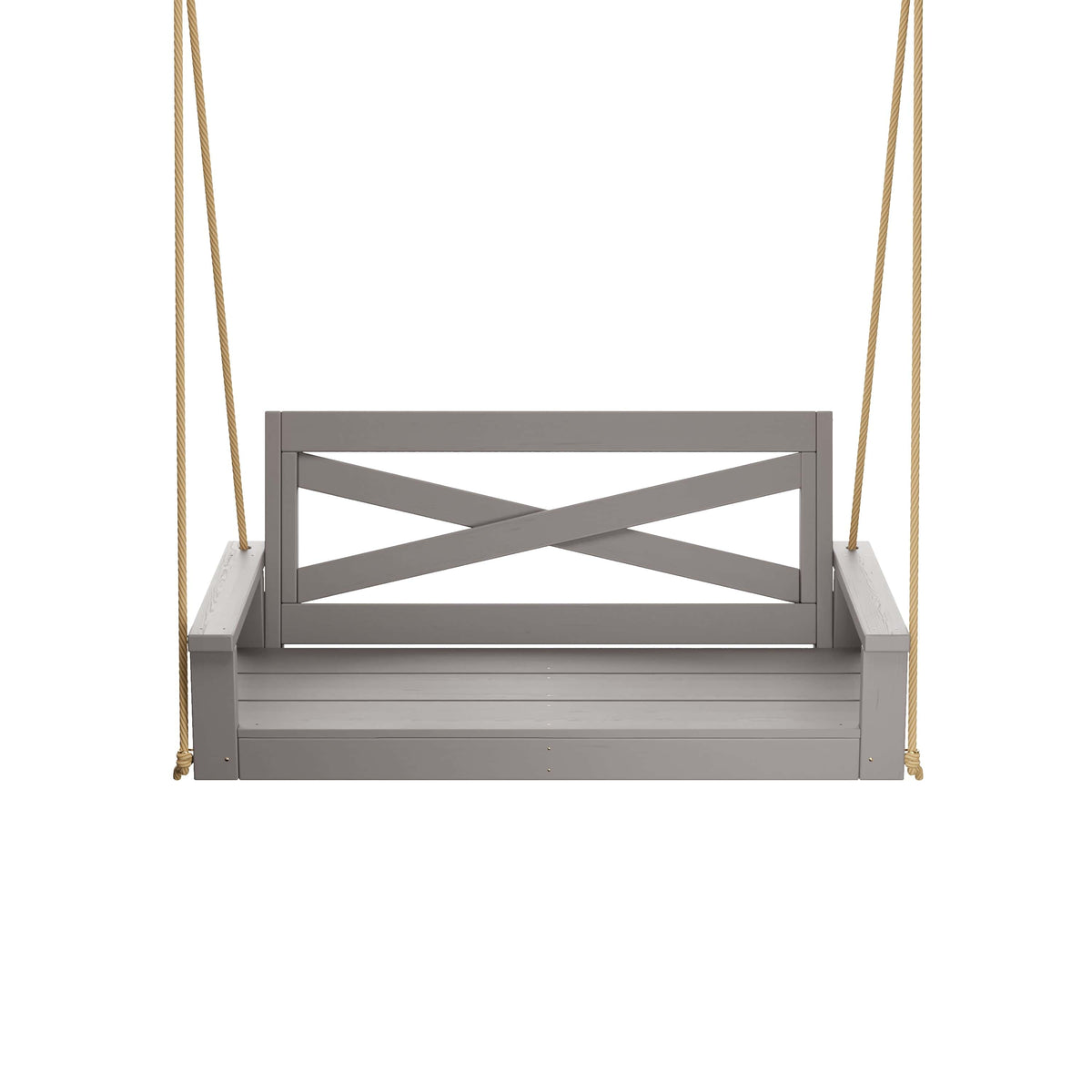 Porchgate Amish Heavy Duty 700 Lb 5-Foot Boardwalk Porch Swing - Dovetail Grey