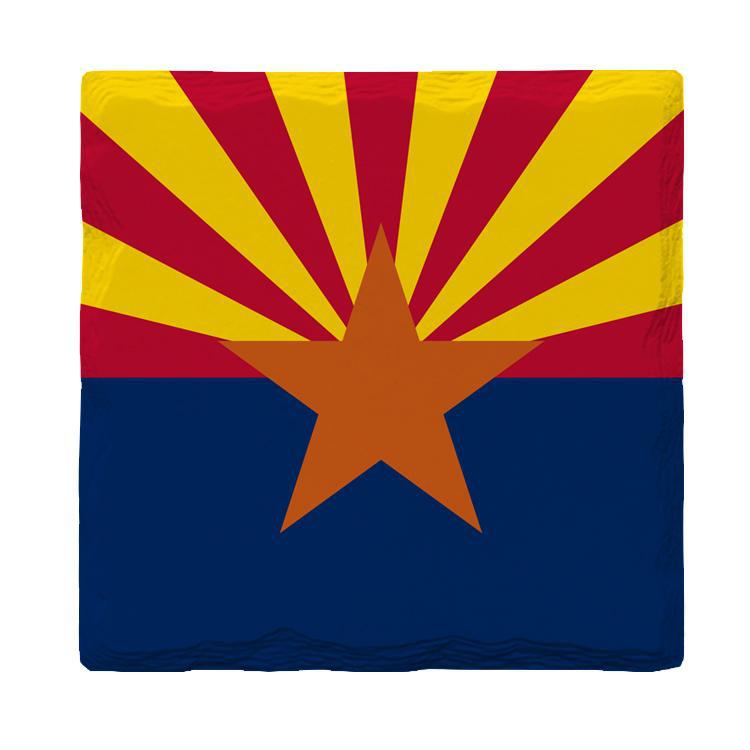Arizona State Flag |Drink Coaster Set