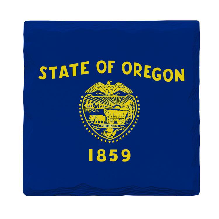 Oregon State Flag | Drink Coaster Set