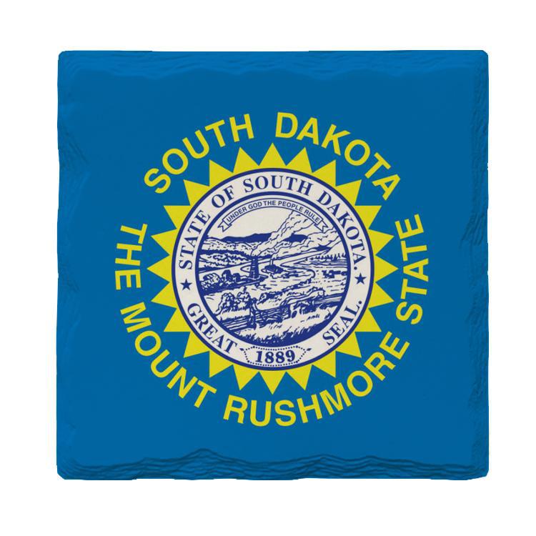 South Dakota State Flag | Drink Coaster Set
