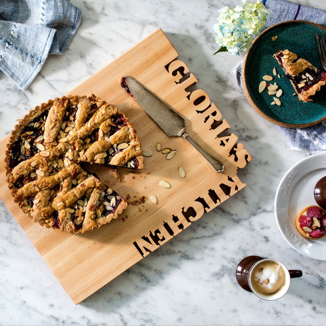 Personalized Cutting Board ~ Top & Side