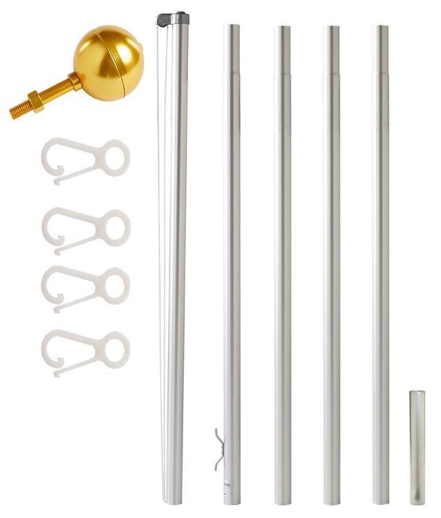 EZ Pole Sectional Flagpole - 5 Year Warranty