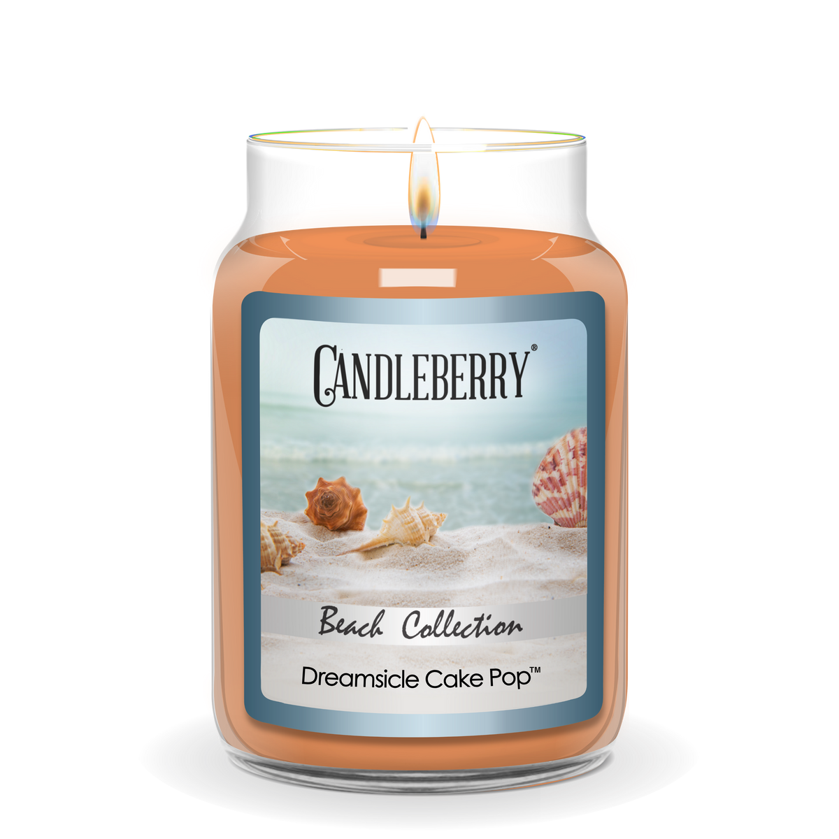 Beach Collection - Dreamsicle Cake Pop™, Large Jar Candle
