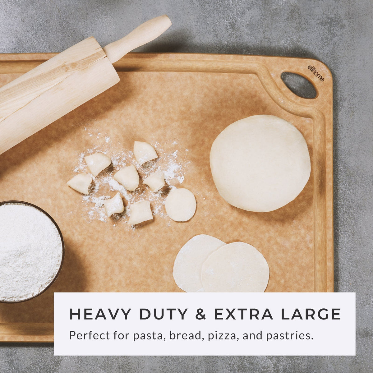 Classic Series 14 x 19 x 1/4 Cutting Board - X Large