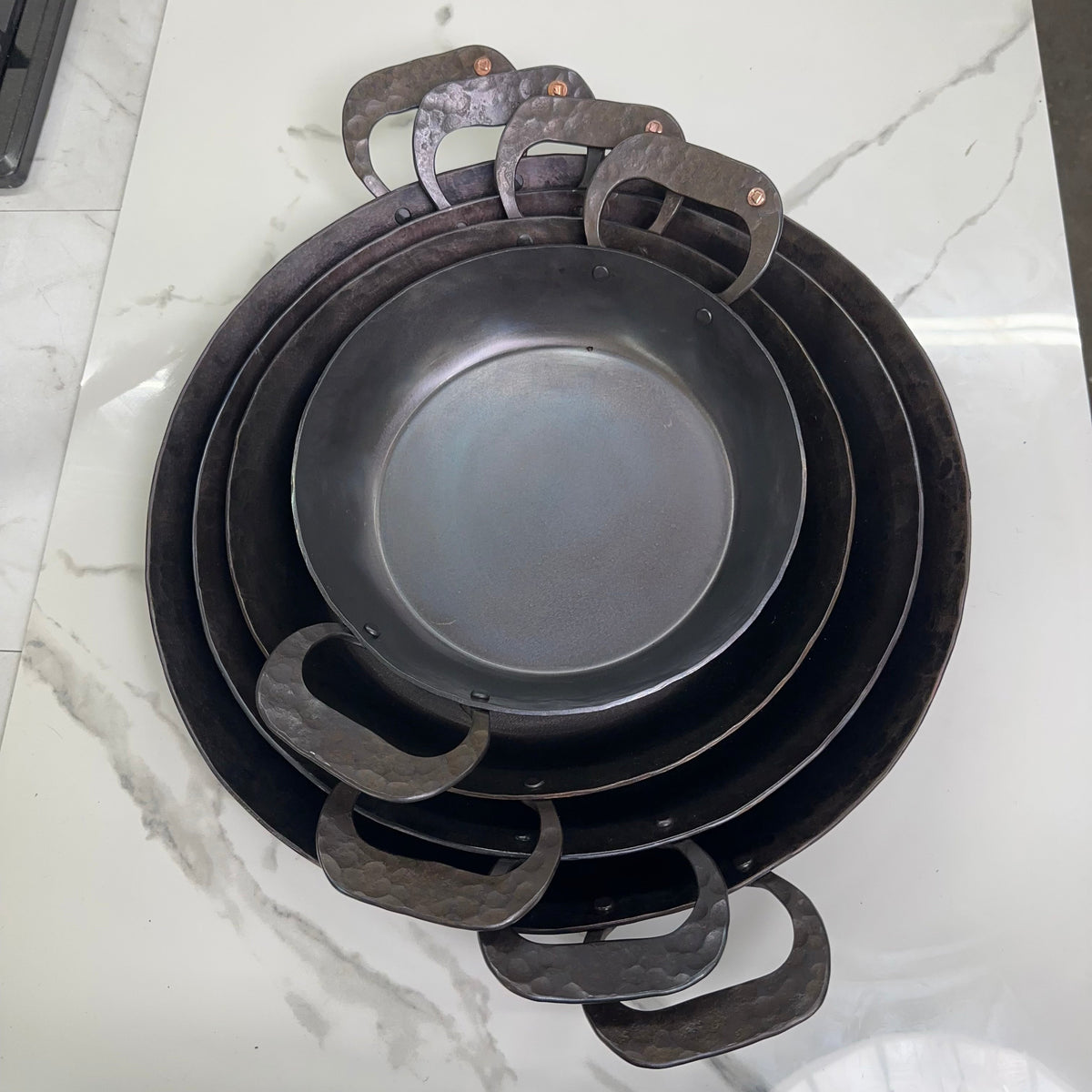 Paella & Roasting Pan Available in 10.5", 12.5", 15", 17" - Carbon Steel