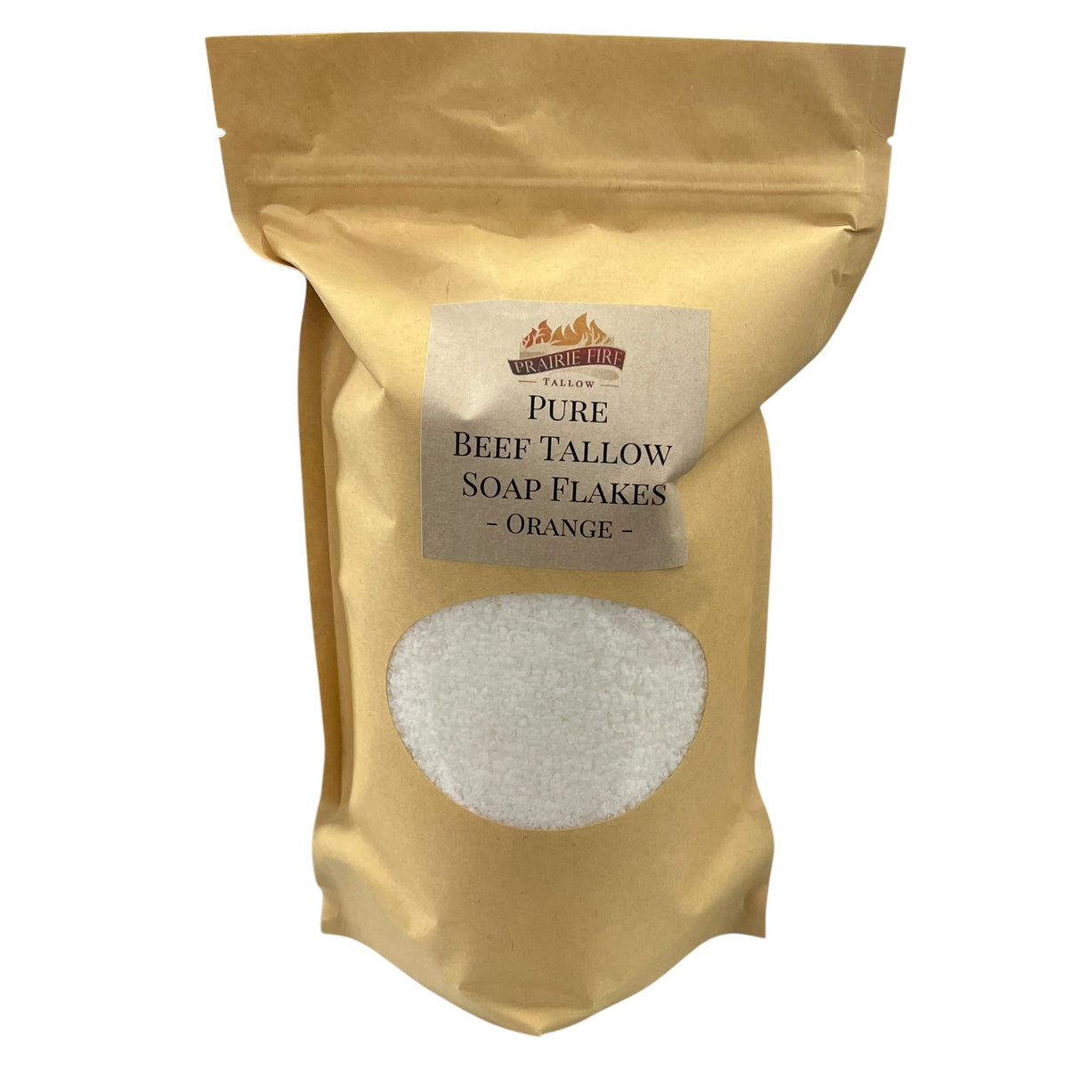 Pure Beef Tallow Soap Flakes - Made in USA - Grass Fed and Finished - Face, Body and Hair - Cleans, Moisturizes, Soothes, and Hydrates. Natural and Organic