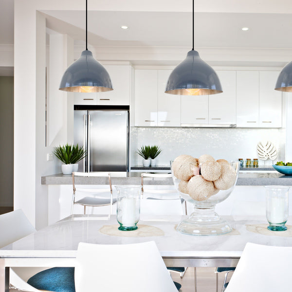 Gun Metal Gray Pendant Light Fixture