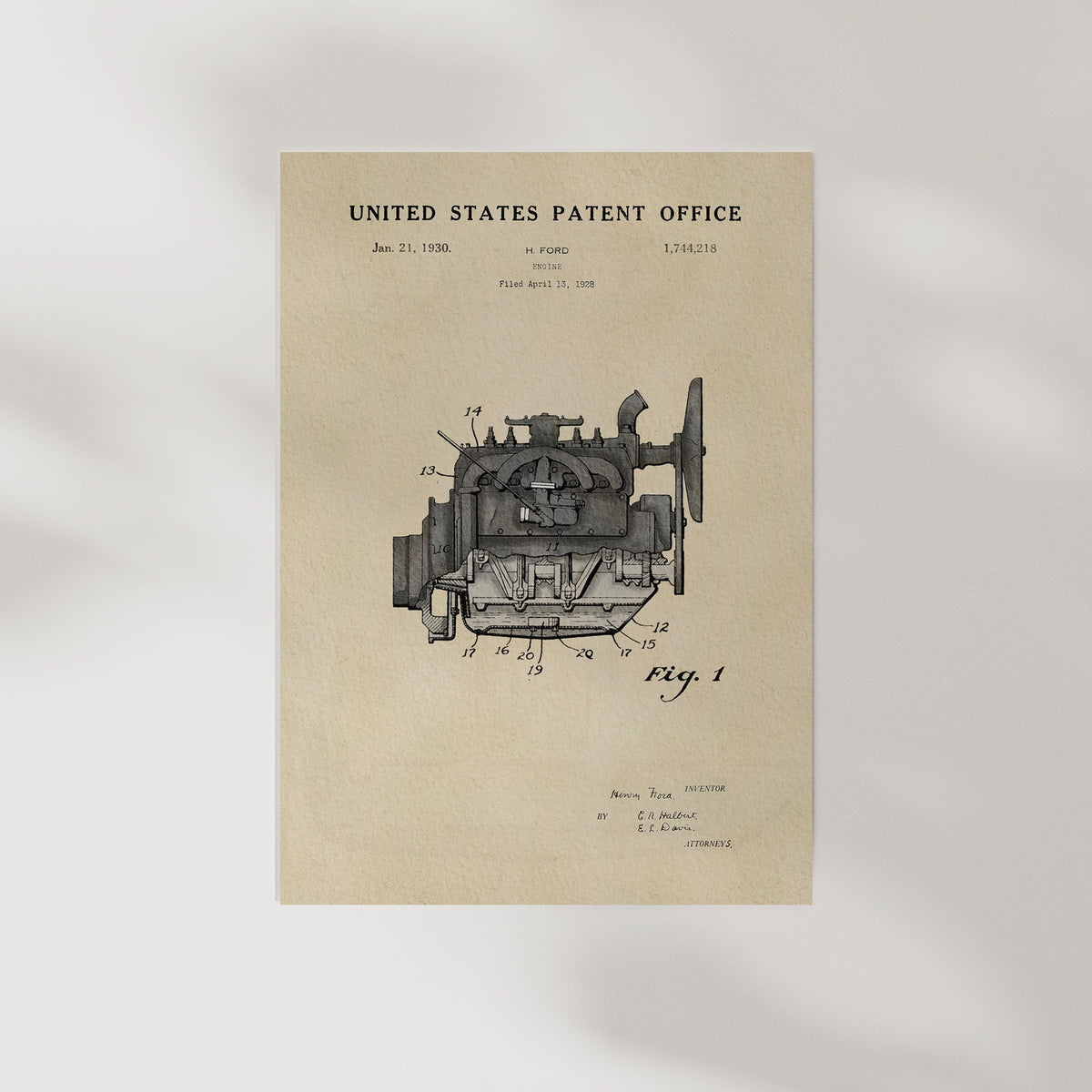 Henry Ford Engine