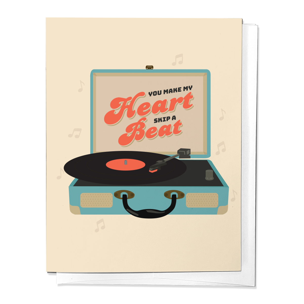 You Make My Heart Skip A Beat Greeting Card