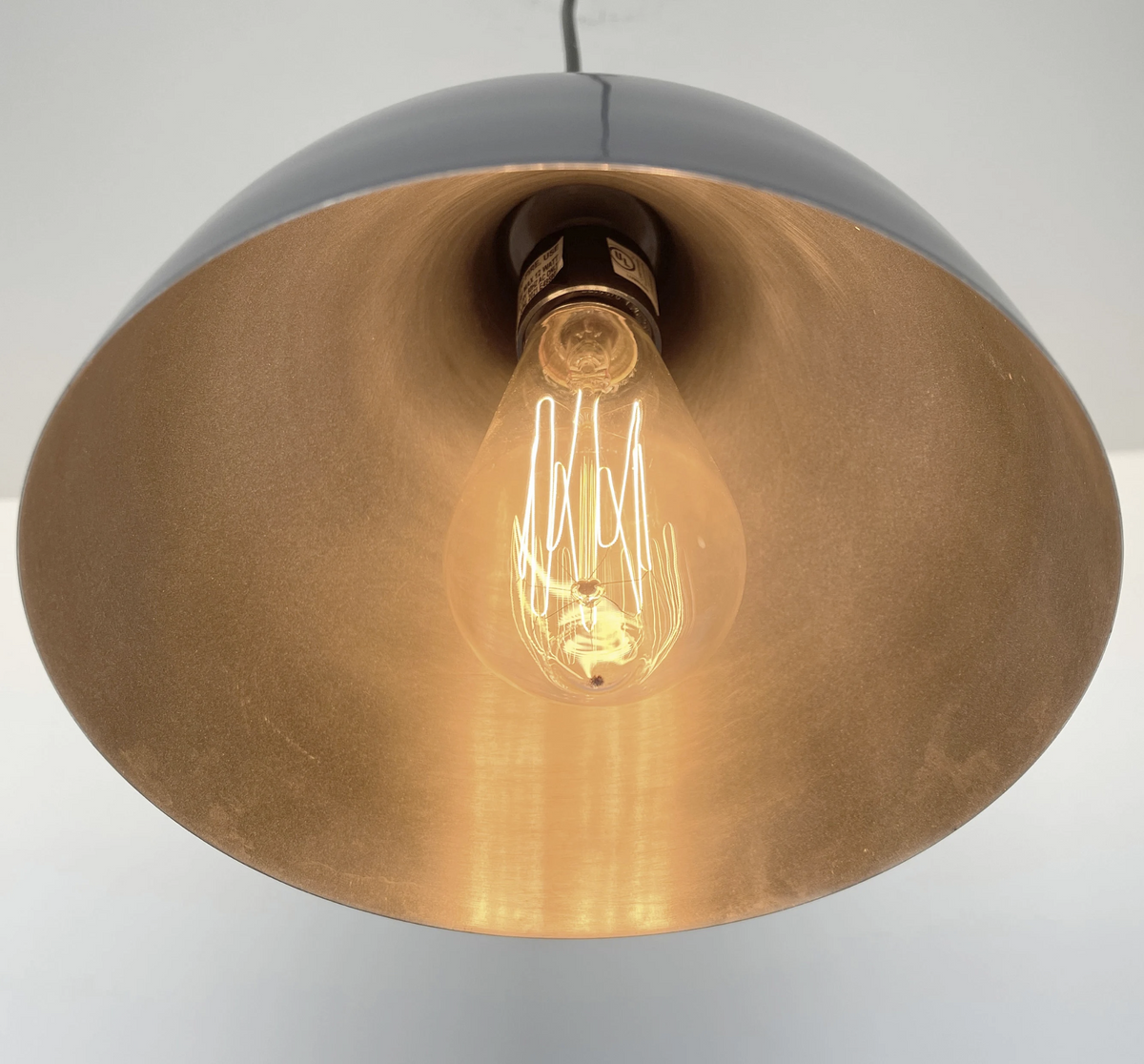 Gun Metal Gray Pendant Light Fixture
