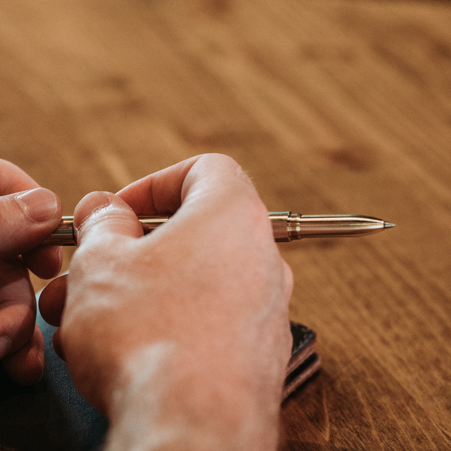Machine Era Pen | Original Brass