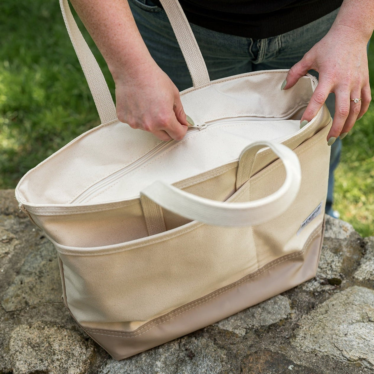 Everyday Zip Top Tote