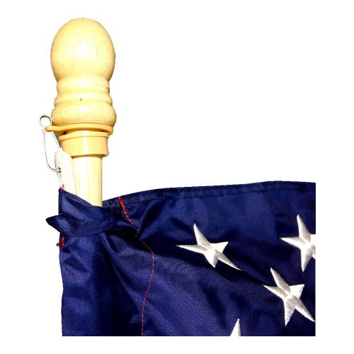 Unfringed Indoor American Flag