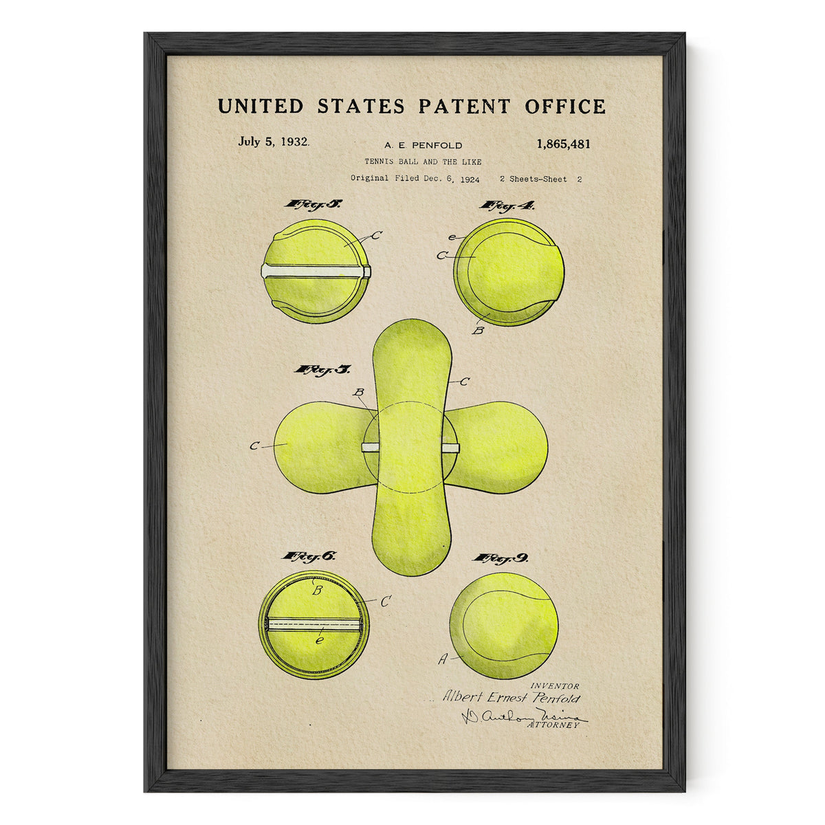 Vintage Tennis Ball