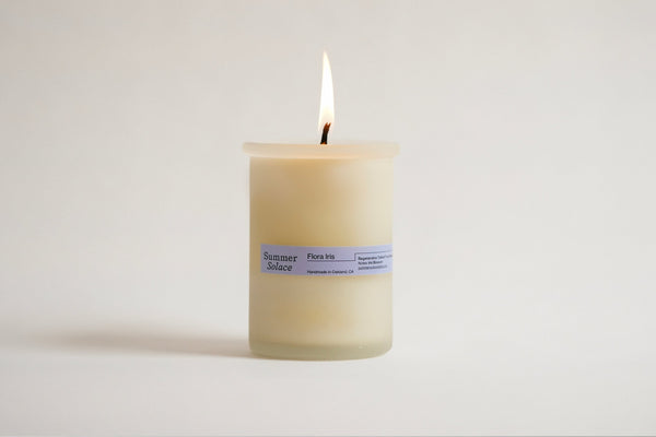Flora Iris – Tallow Candle with Orris & Palo Santo | 6 oz