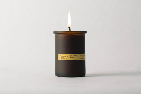 Souchong Debut – Tallow Candle with Black Tea Absolute & Vetiver | 6 oz