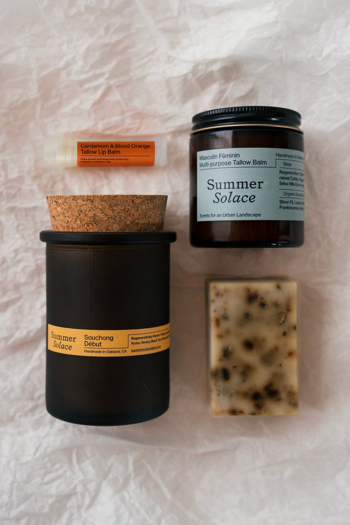 The California Collection – Signature Tallow-Based Scents