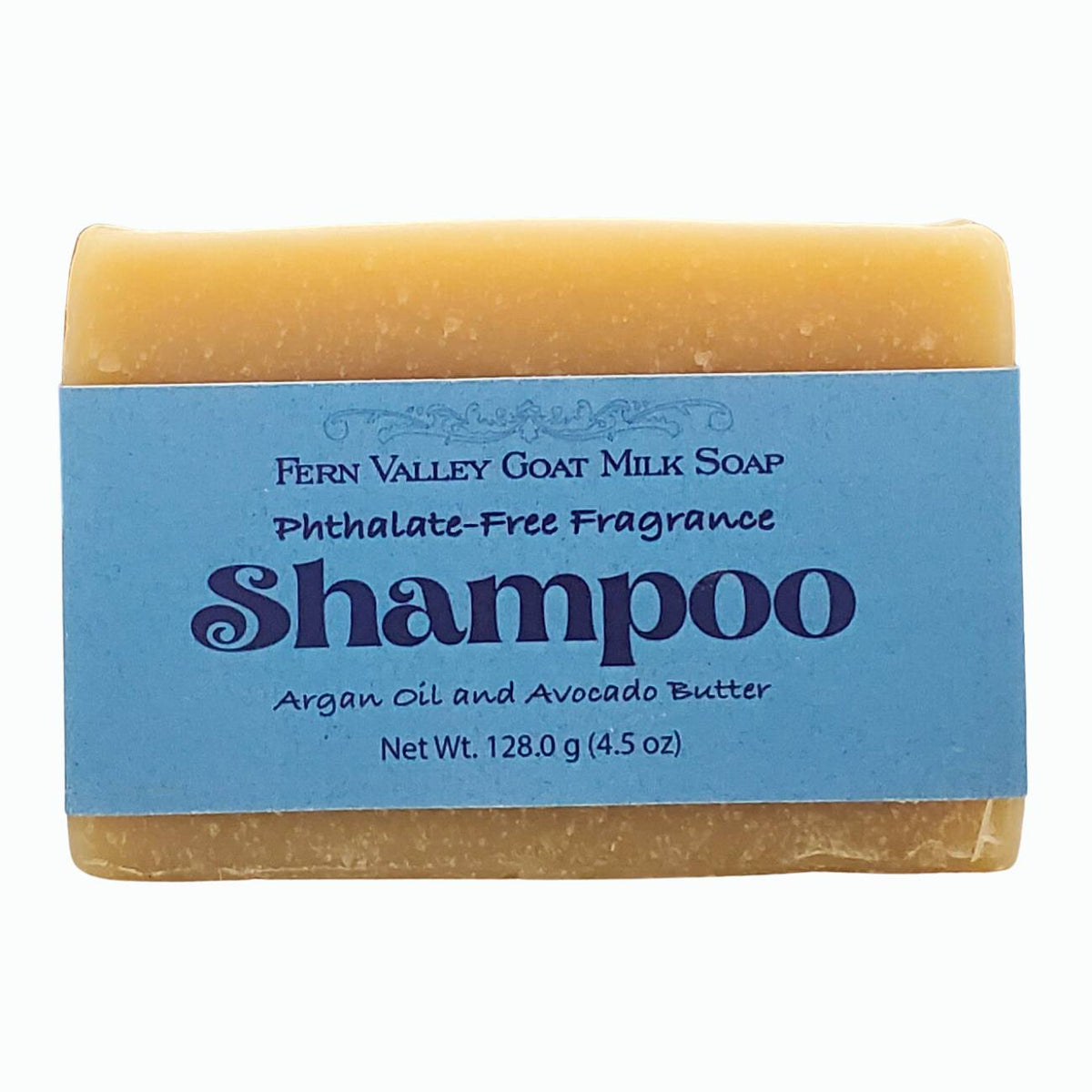 Handmade Goat Milk Shampoo Bar |  Argan Oil & Avocado Butter | For Him