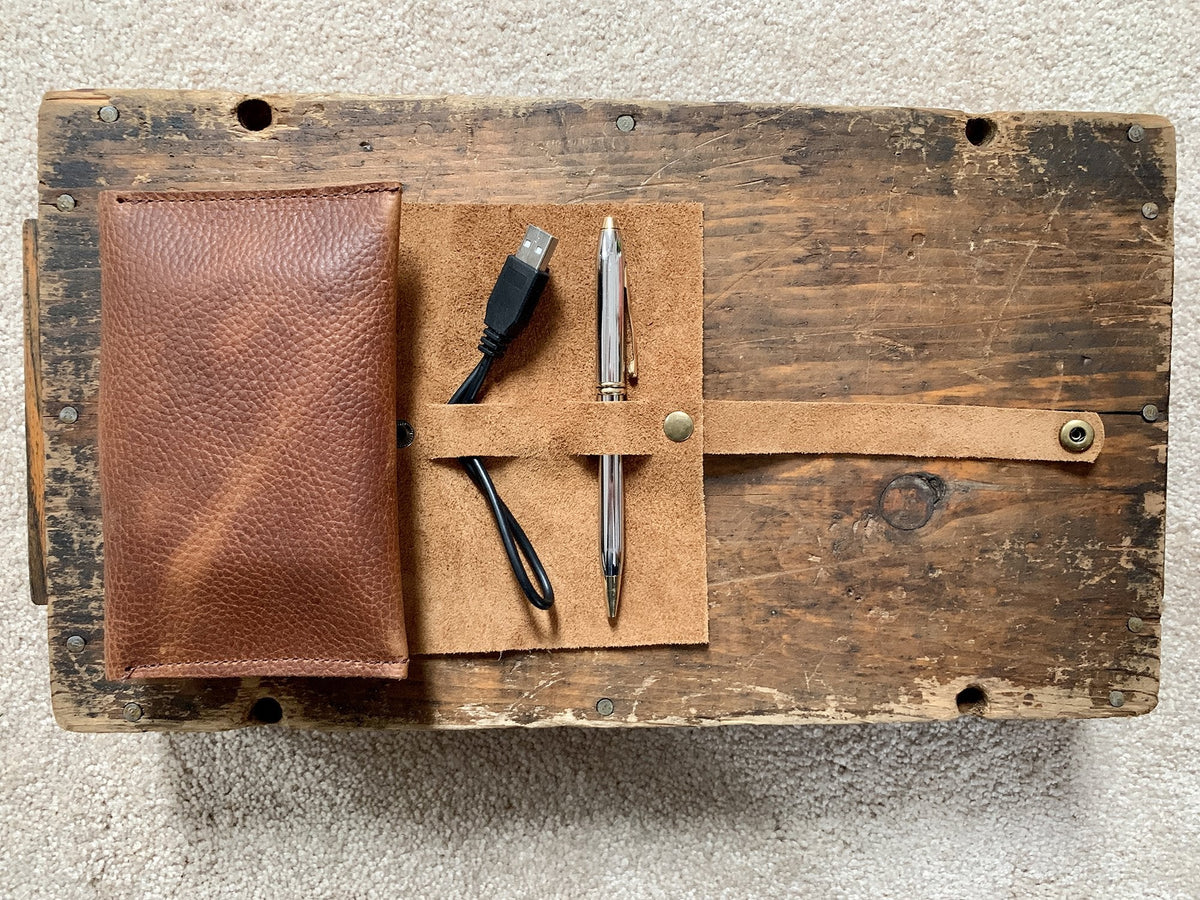 Leather Tech Organizer