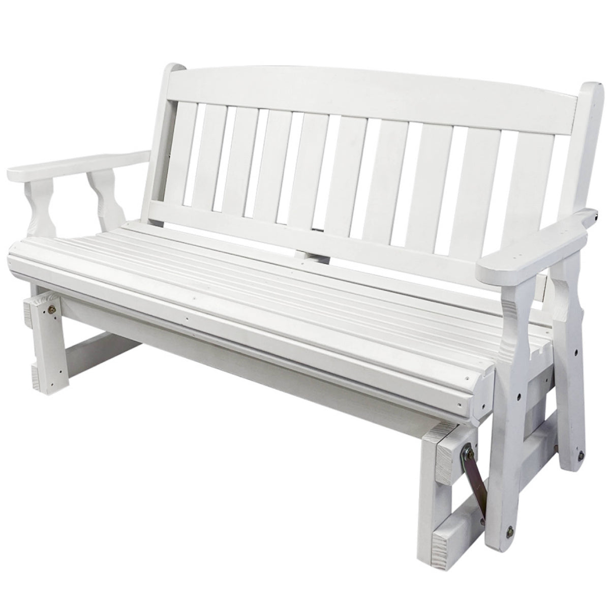 Amish Casual 5 Foot Mission Wood Porch Glider