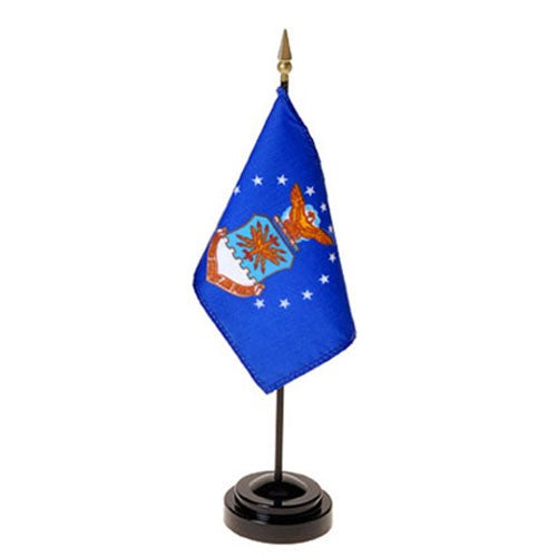 Air Force Stick Flag 4"x6"