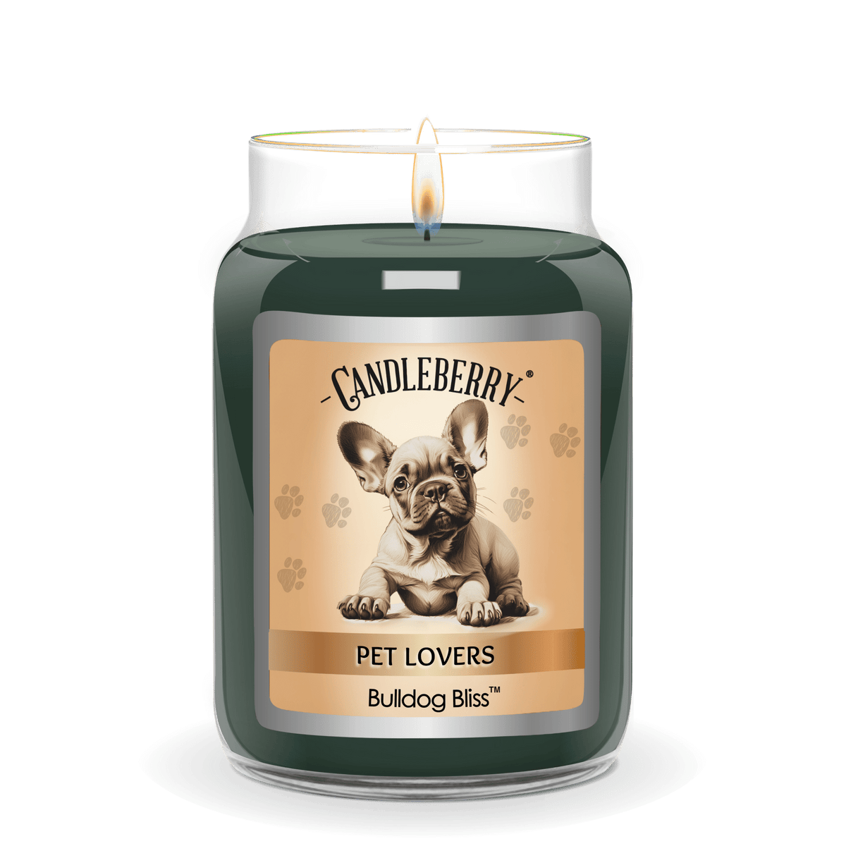Bulldog Bliss - Large Jar Candle