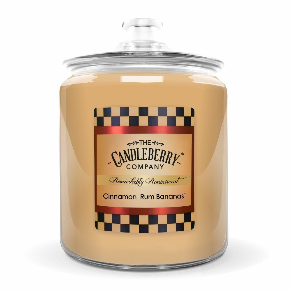 Cinnamon Rum Bananas™, 4 - Wick, Cookie Jar Candle