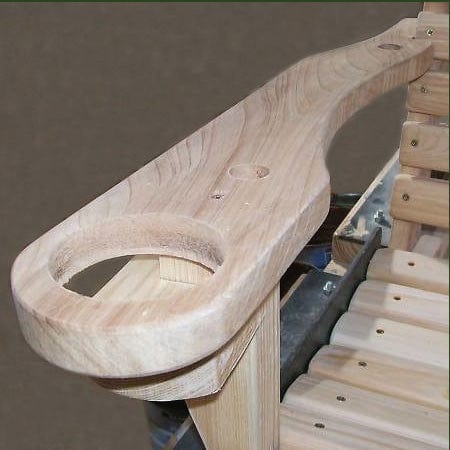 LA Swings Cypress Console Porch Swing