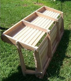 LA Swings Roll Back Porch Swing