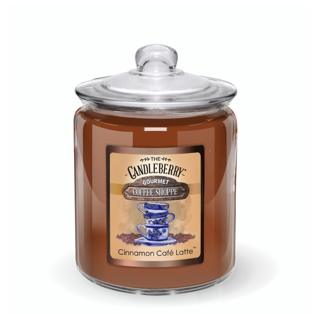 Coffee Shoppe - Cinnamon Café Latte™, 3 - Wick, Candy Jar Candle