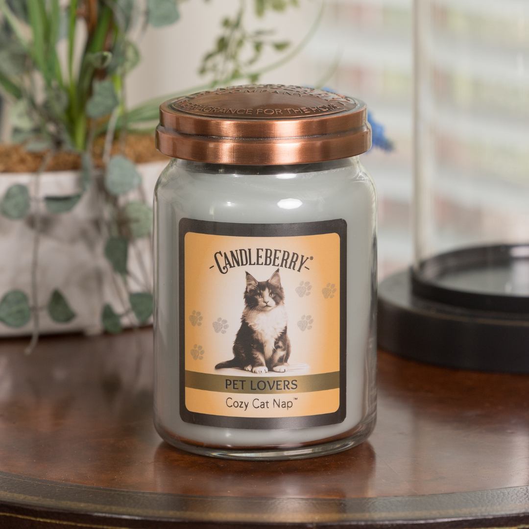 Cozy Cat Nap - Large Jar Candle