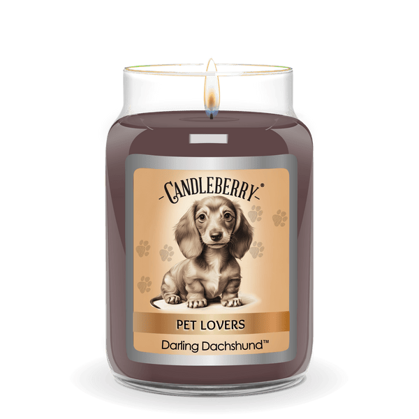 Darling Dachshund - Large Jar Candle