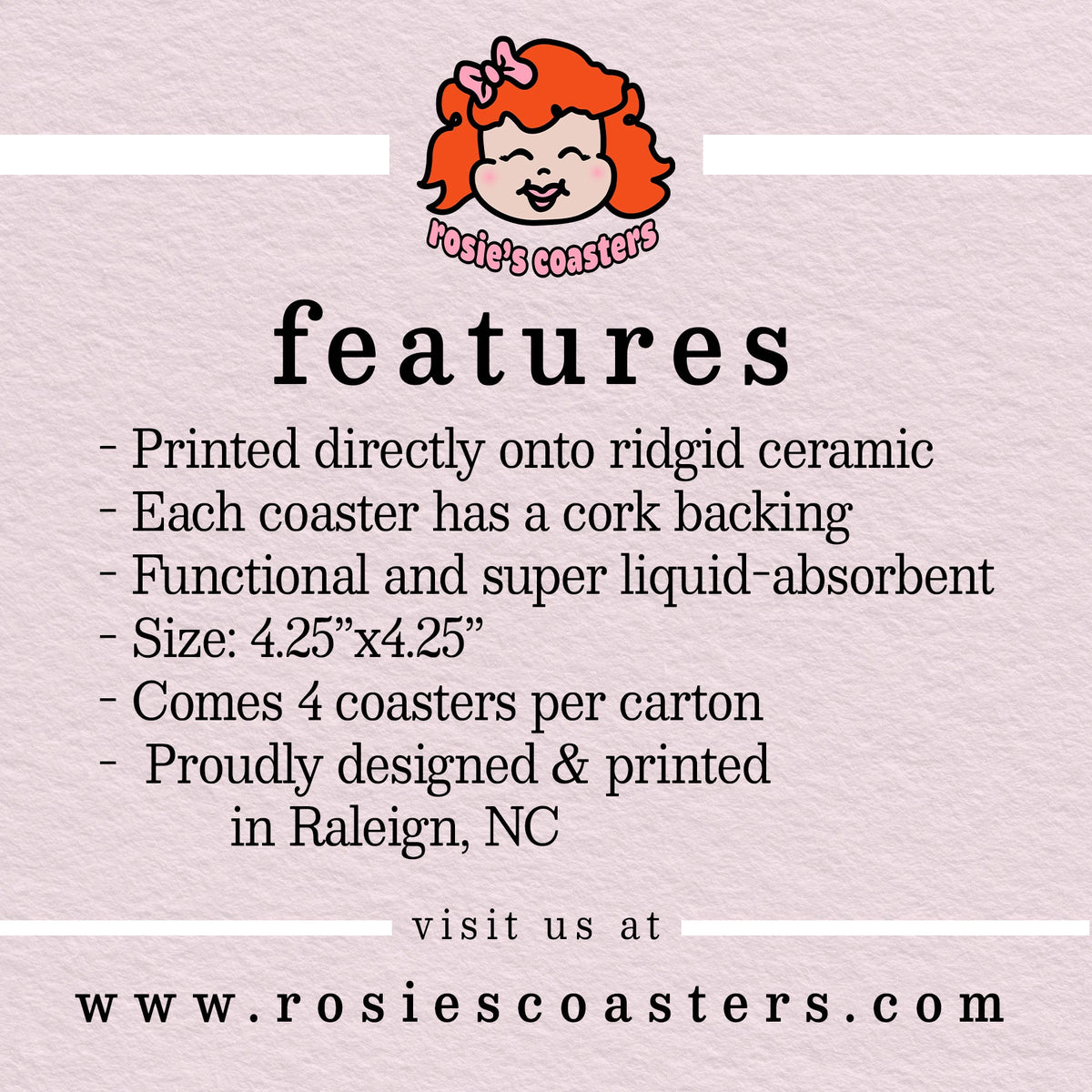 Colorado State Flag |Drink Coaster Set