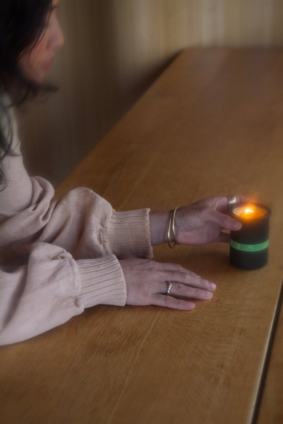 Evergreen Essence – Cedar & Oakmoss Candle | 6 oz Tallow & Beeswax