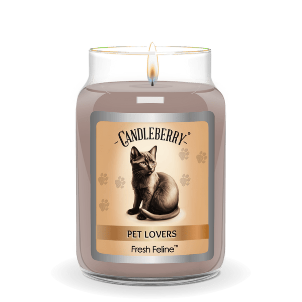 Fresh Feline - Large Jar Candle