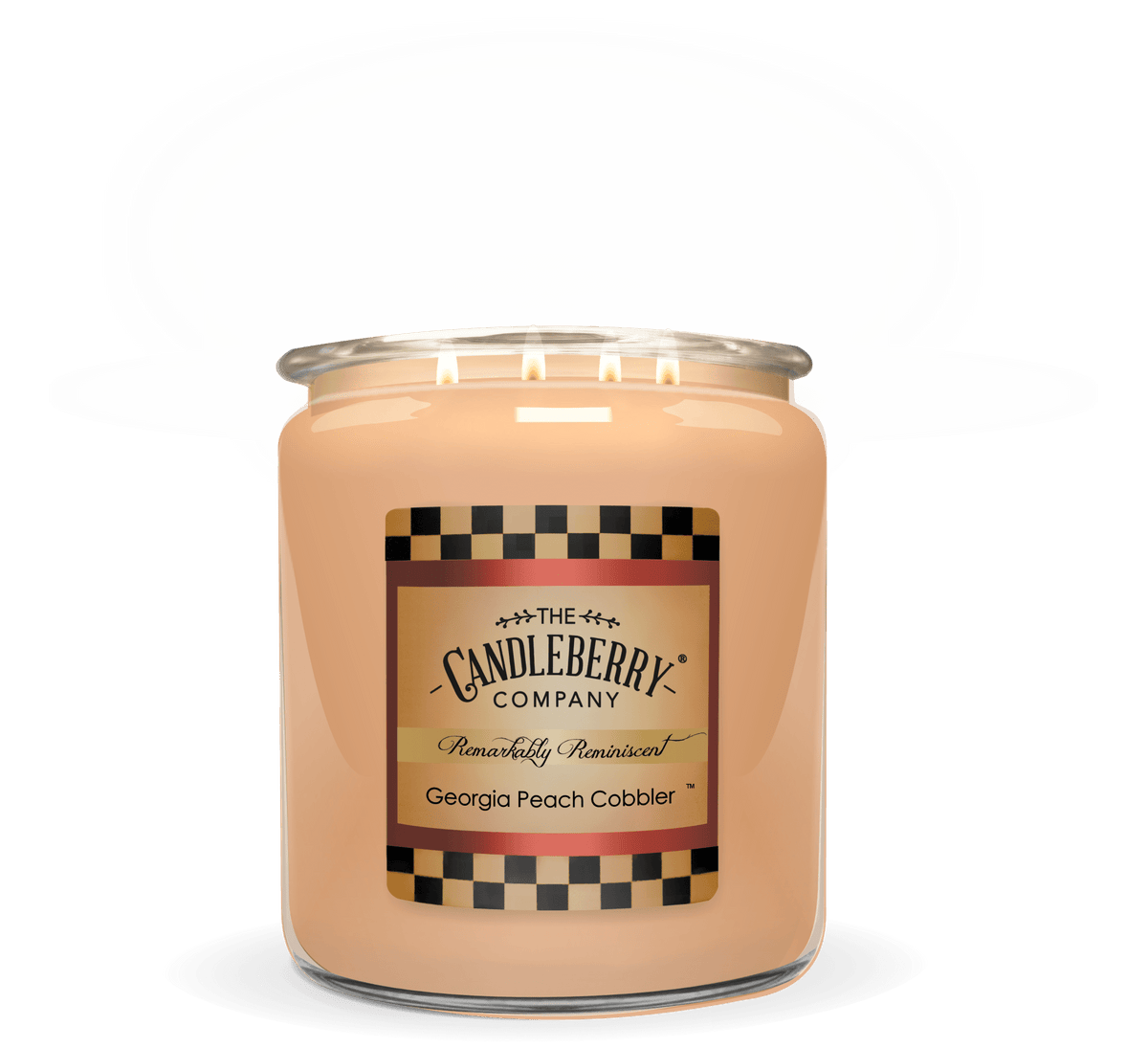 Georgia Peach Cobbler™, 4 - Wick, Cookie Jar Candle